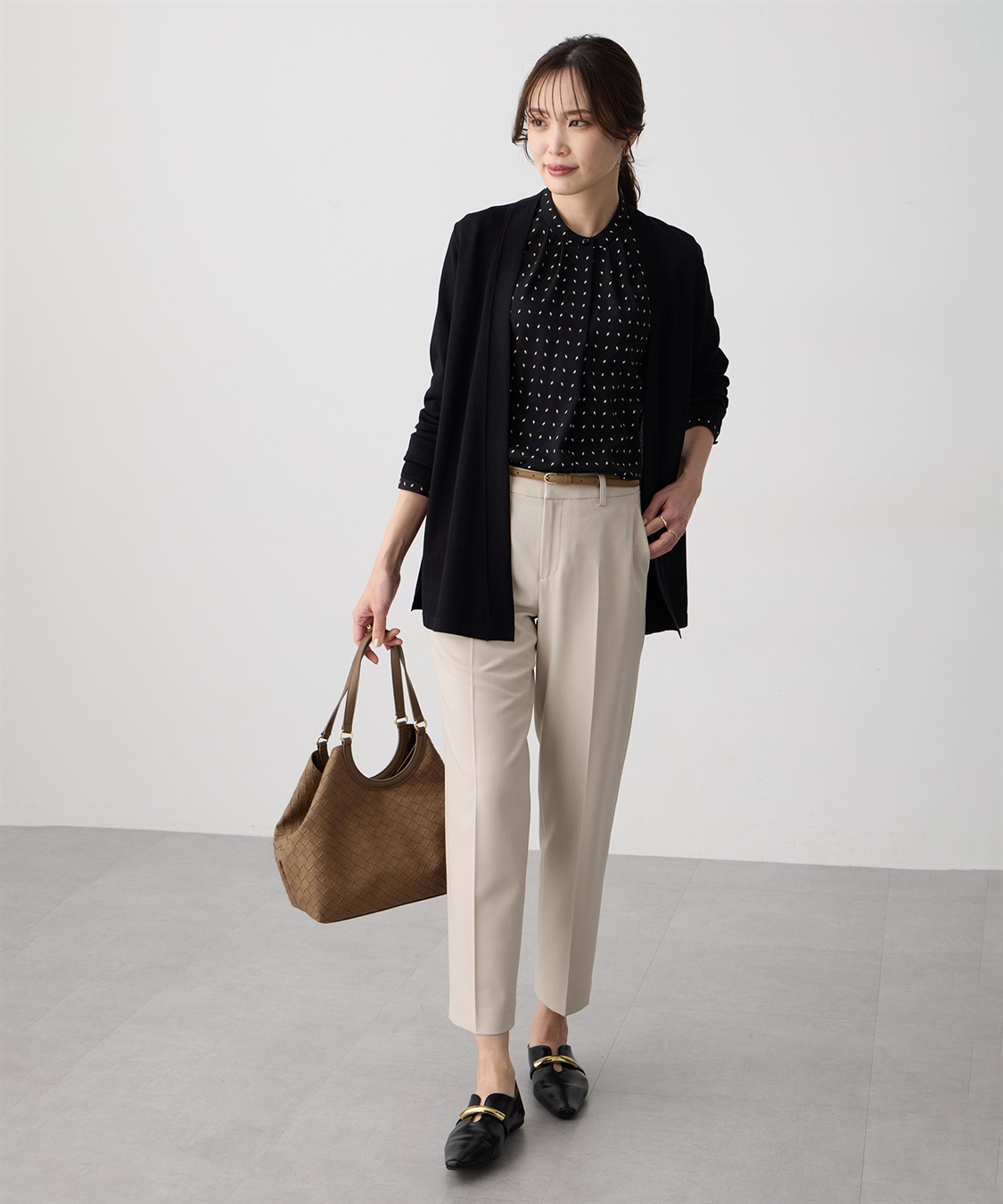 A/C DESIGN BY ALPHA CUBIC 着流しロングカーディガン【接触冷感・UVカット・ウォッシャブル】_sub_11