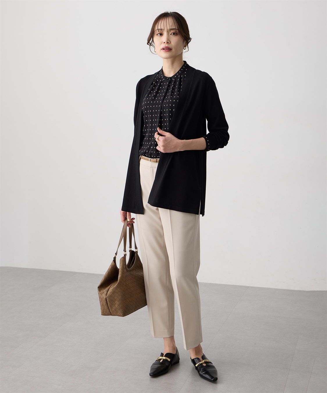 A/C DESIGN BY ALPHA CUBIC 着流しロングカーディガン【接触冷感・UVカット・ウォッシャブル】_sub_12