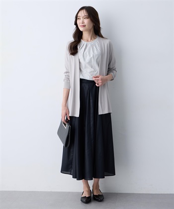 A/C DESIGN BY ALPHA CUBIC 着流しロングカーディガン【接触冷感・UVカット・ウォッシャブル】_subthumb_15