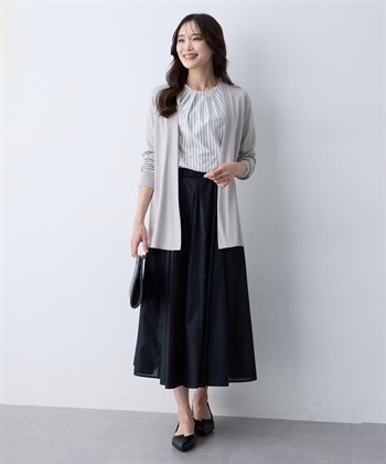 A/C DESIGN BY ALPHA CUBIC 着流しロングカーディガン【接触冷感・UVカット・ウォッシャブル】_subthumb_16