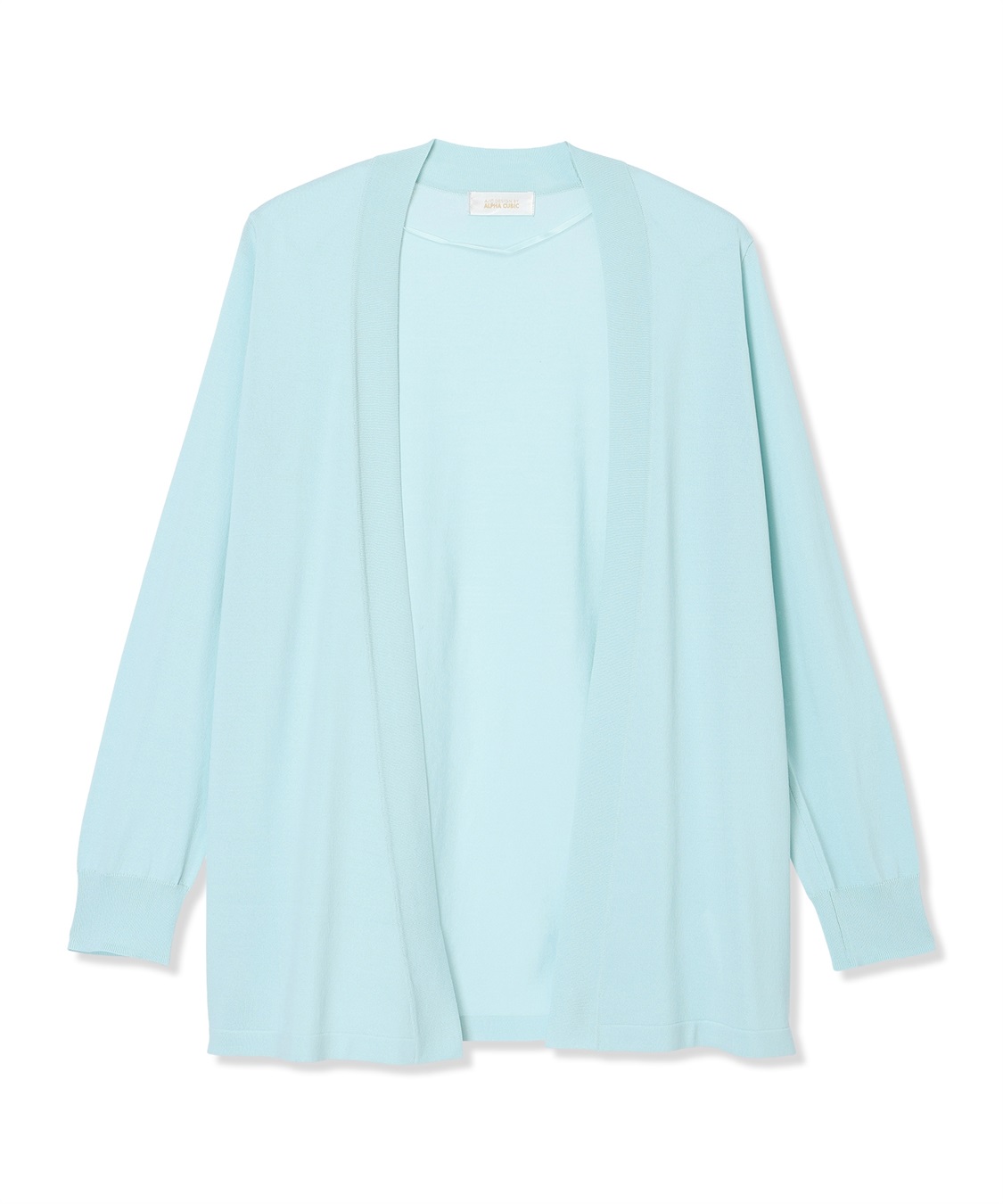 A/C DESIGN BY ALPHA CUBIC 着流しロングカーディガン【接触冷感・UVカット・ウォッシャブル】_sub_22