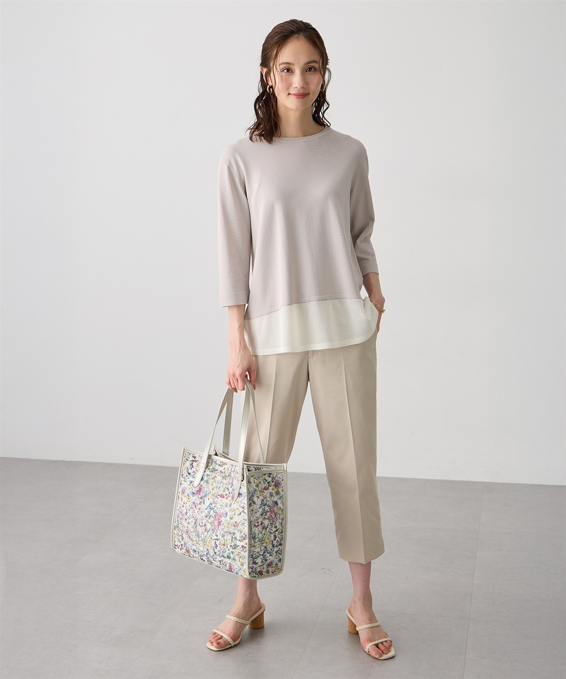 A/C DESIGN BY ALPHA CUBIC シアードッキングプルオーバー【ハンドウォッシャブル】_sub_7