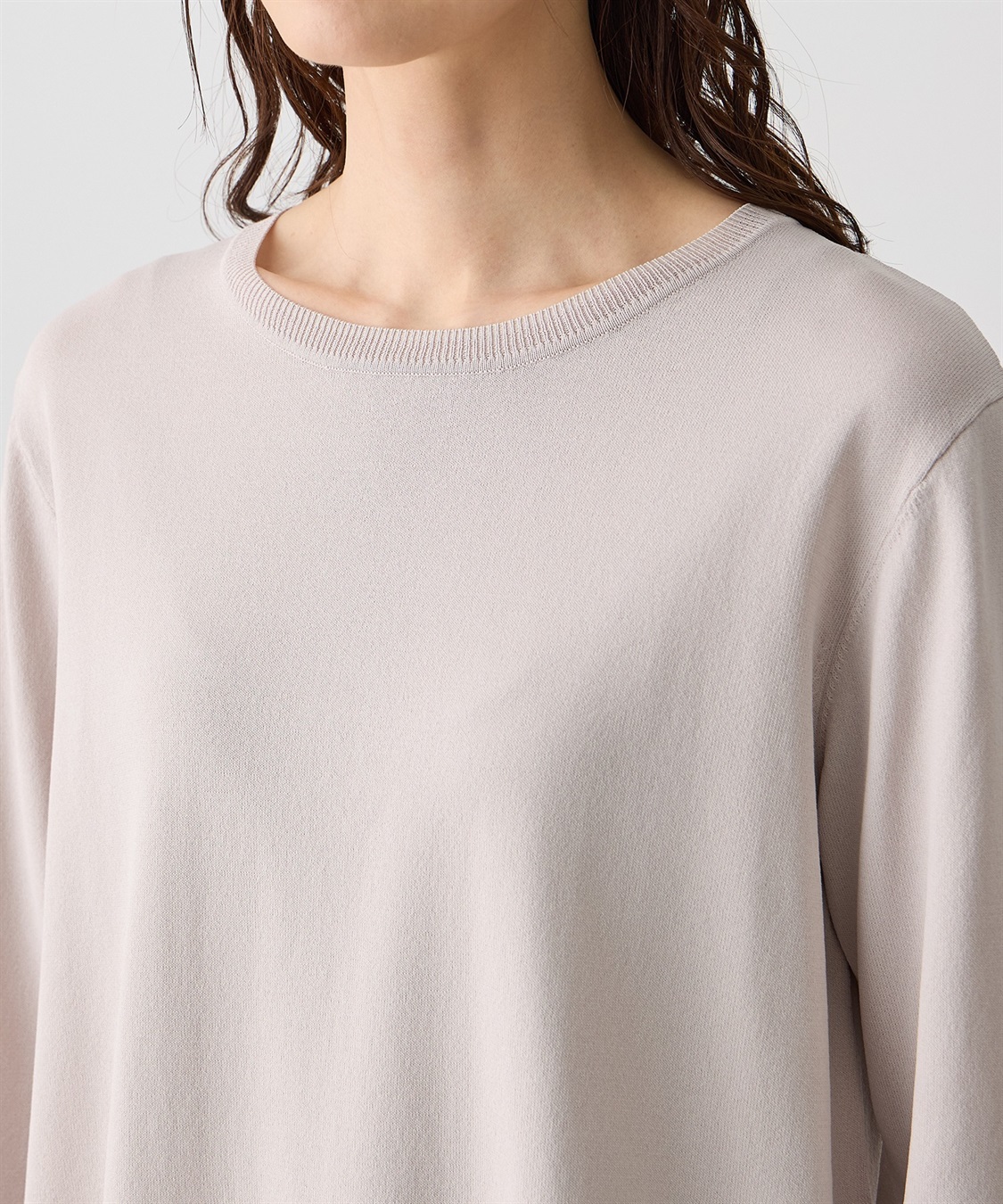 A/C DESIGN BY ALPHA CUBIC シアードッキングプルオーバー【ハンドウォッシャブル】_sub_9