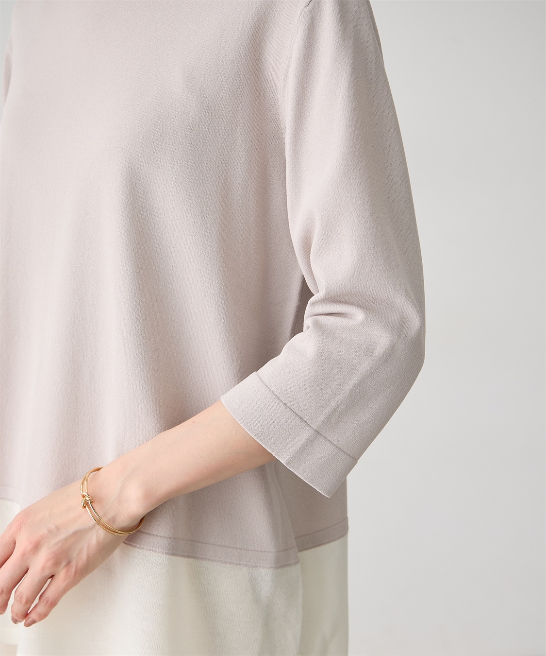 A/C DESIGN BY ALPHA CUBIC シアードッキングプルオーバー【ハンドウォッシャブル】_sub_10