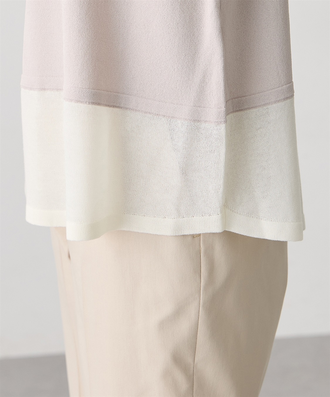 A/C DESIGN BY ALPHA CUBIC シアードッキングプルオーバー【ハンドウォッシャブル】_sub_11