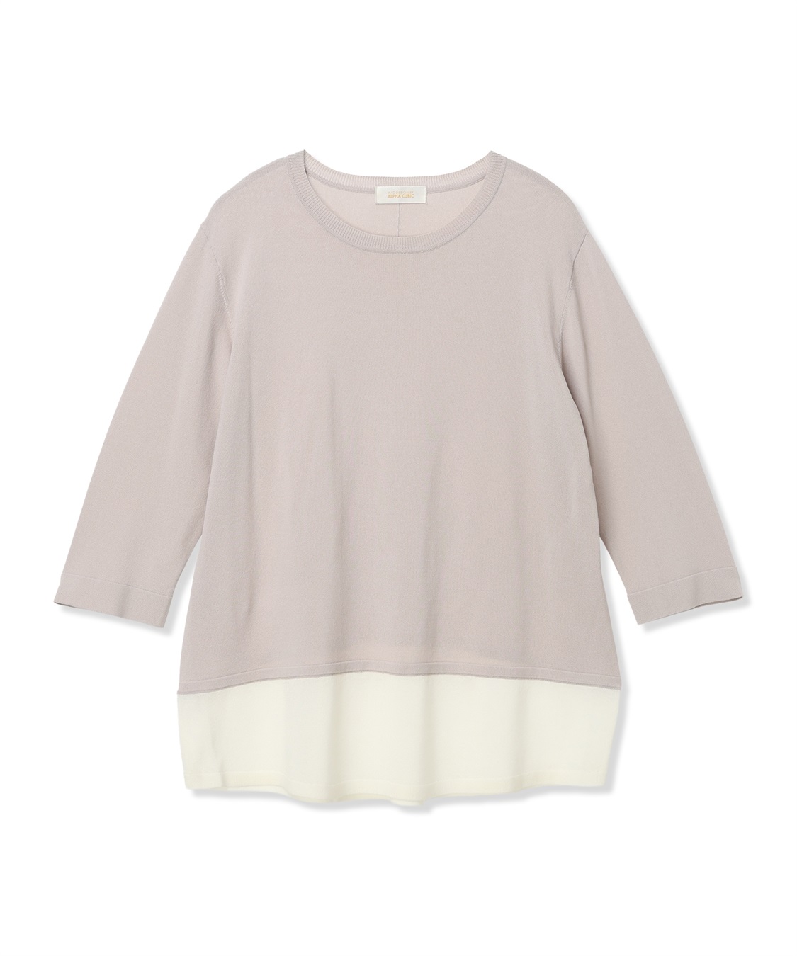 A/C DESIGN BY ALPHA CUBIC シアードッキングプルオーバー【ハンドウォッシャブル】_sub_12