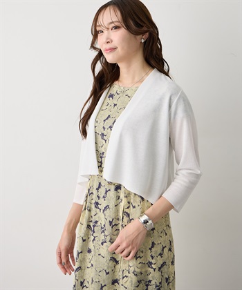 A/C DESIGN BY ALPHA CUBIC ボレロカーディガン【ハンドウォッシャブル】_subthumb_3