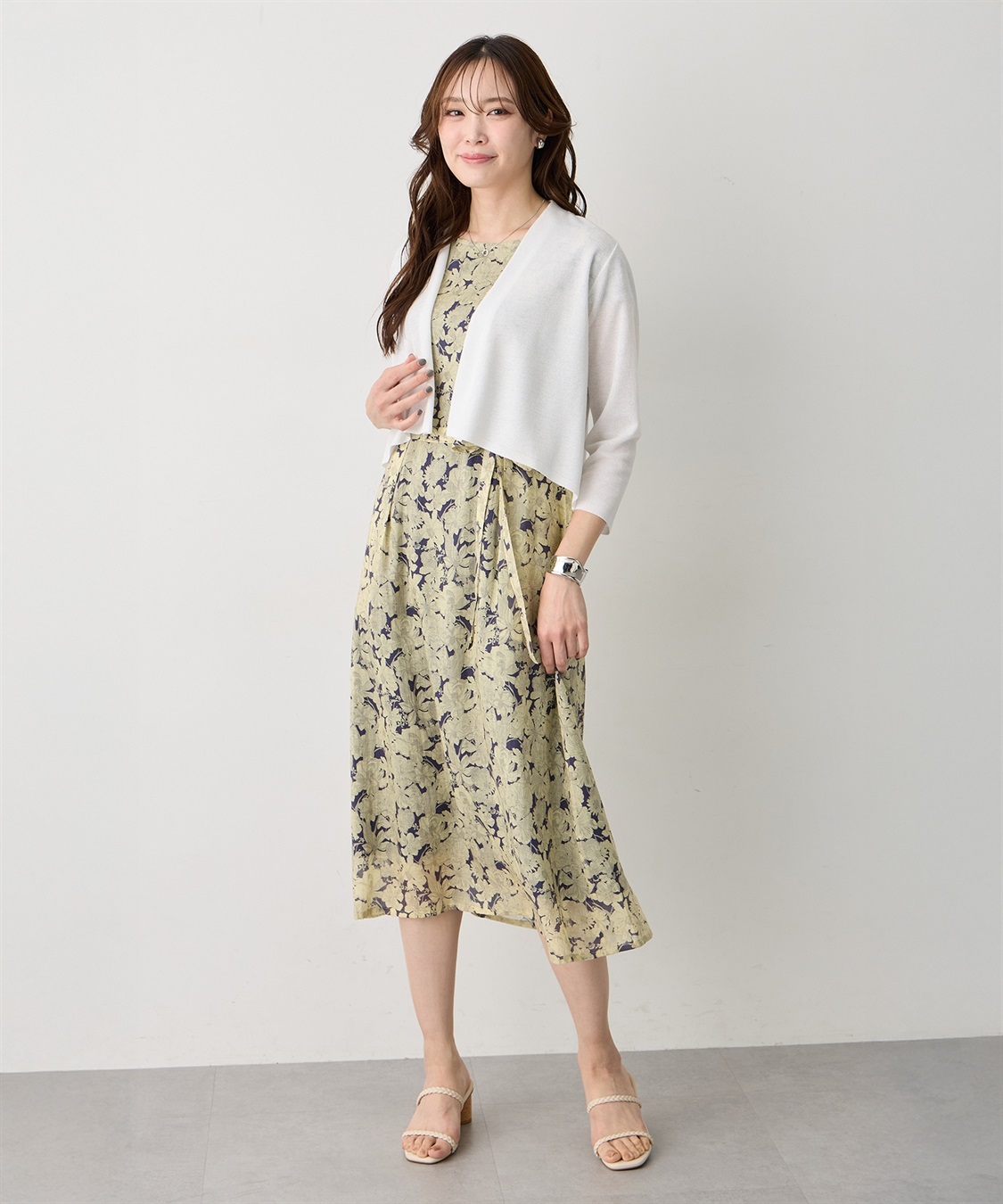 A/C DESIGN BY ALPHA CUBIC ボレロカーディガン【ハンドウォッシャブル】_sub_11