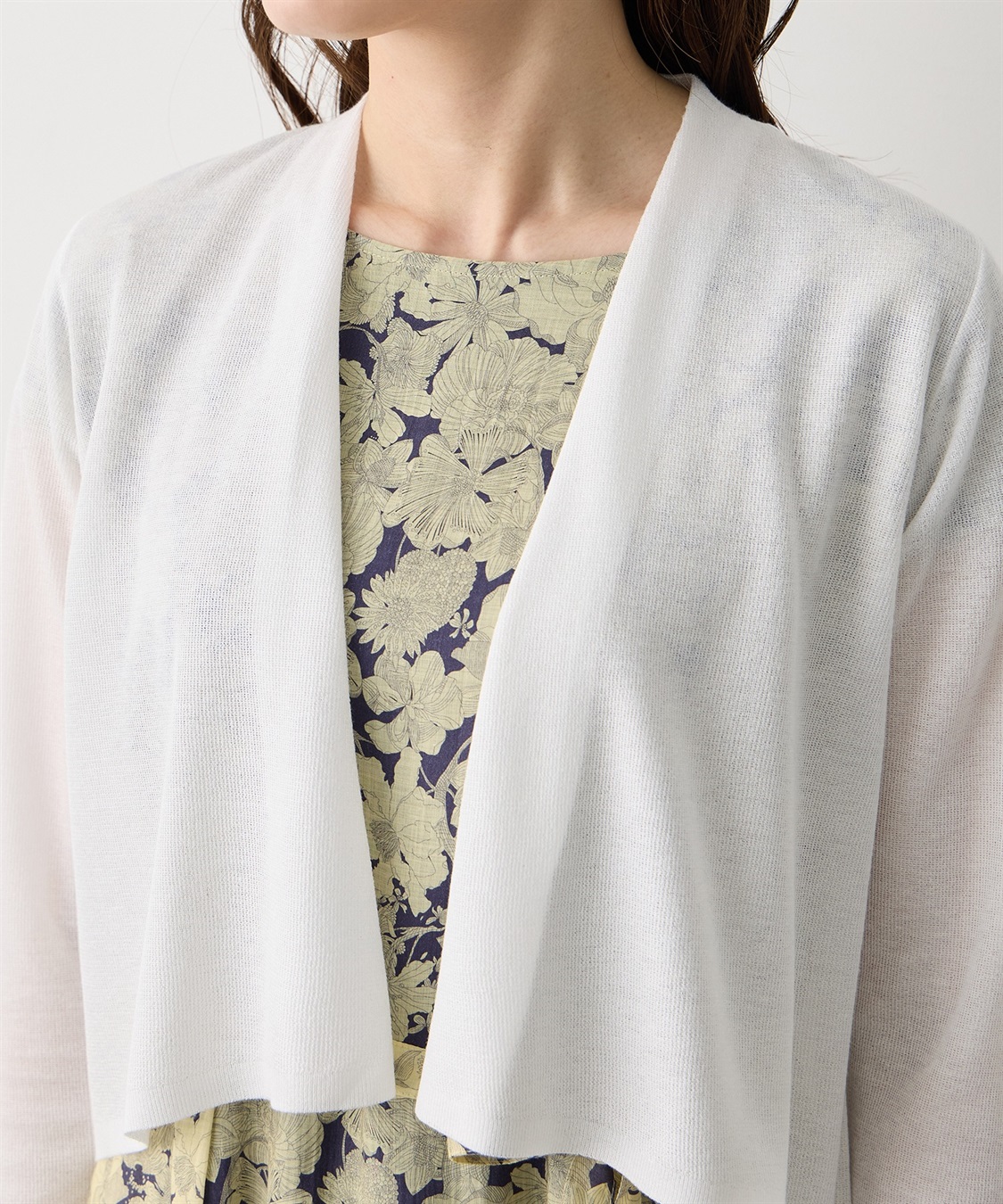 A/C DESIGN BY ALPHA CUBIC ボレロカーディガン【ハンドウォッシャブル】_sub_12