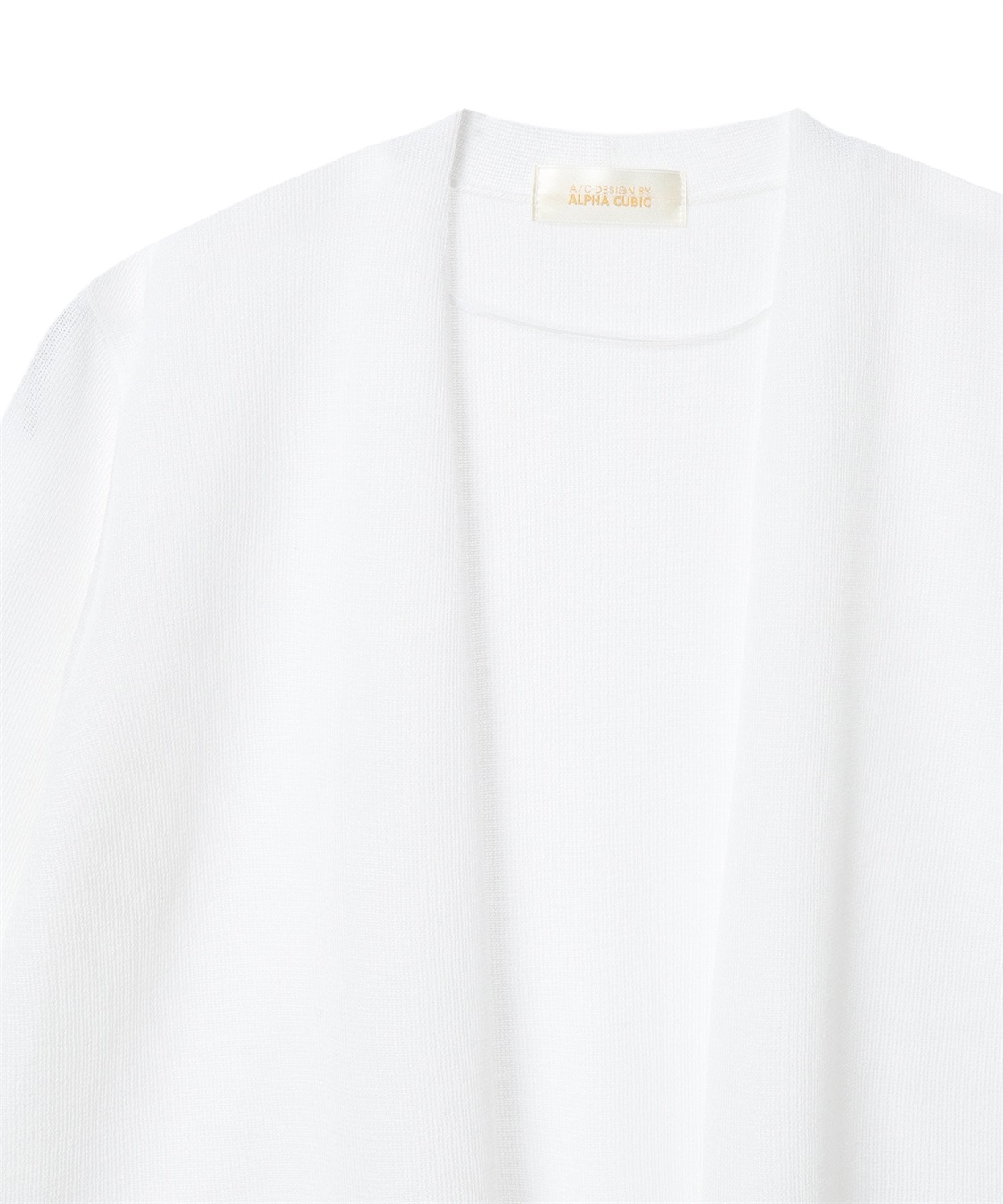 A/C DESIGN BY ALPHA CUBIC ボレロカーディガン【ハンドウォッシャブル】_sub_17