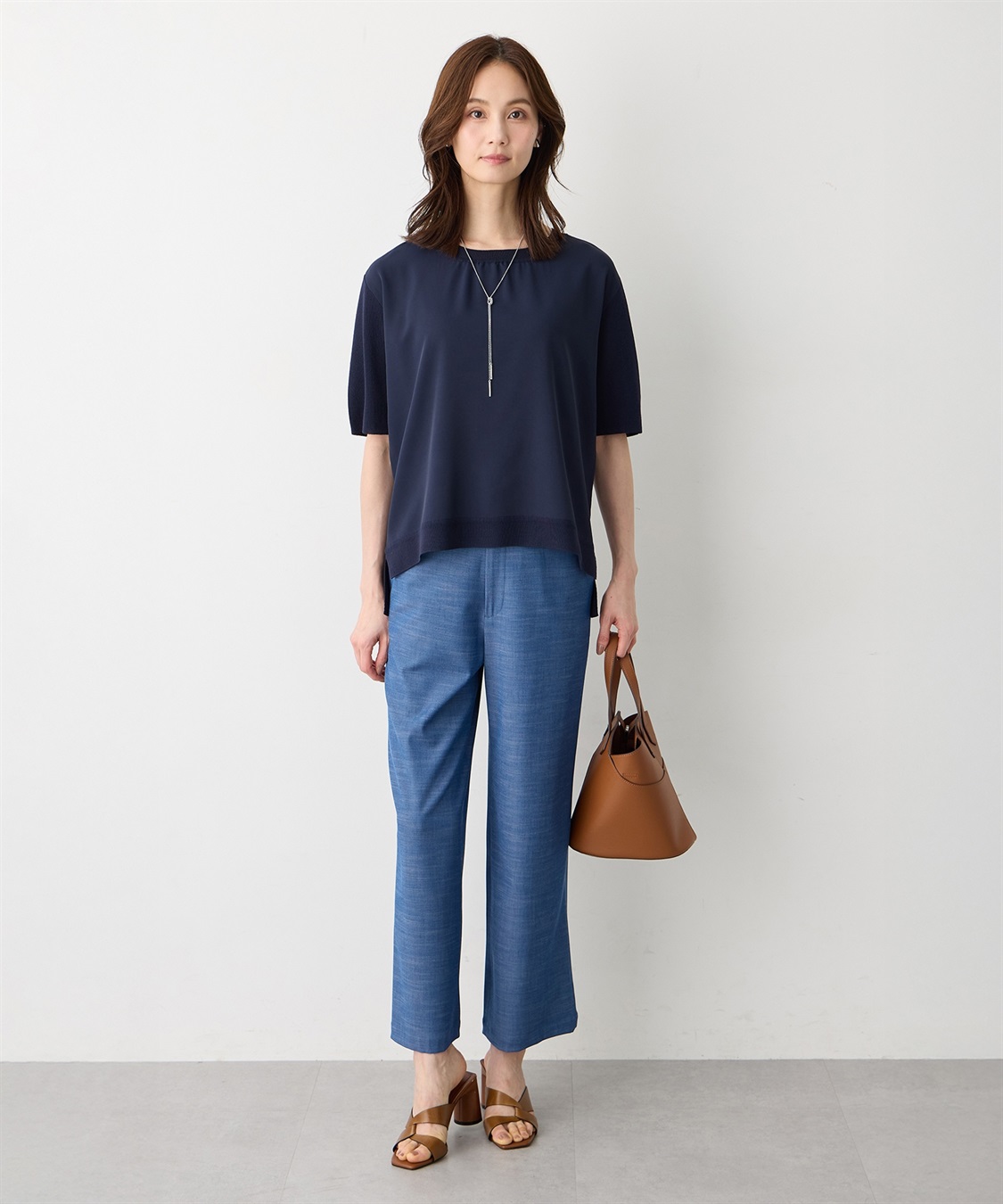 A/C DESIGN BY ALPHA CUBIC フロント切替ニットプルオーバー_sub_7