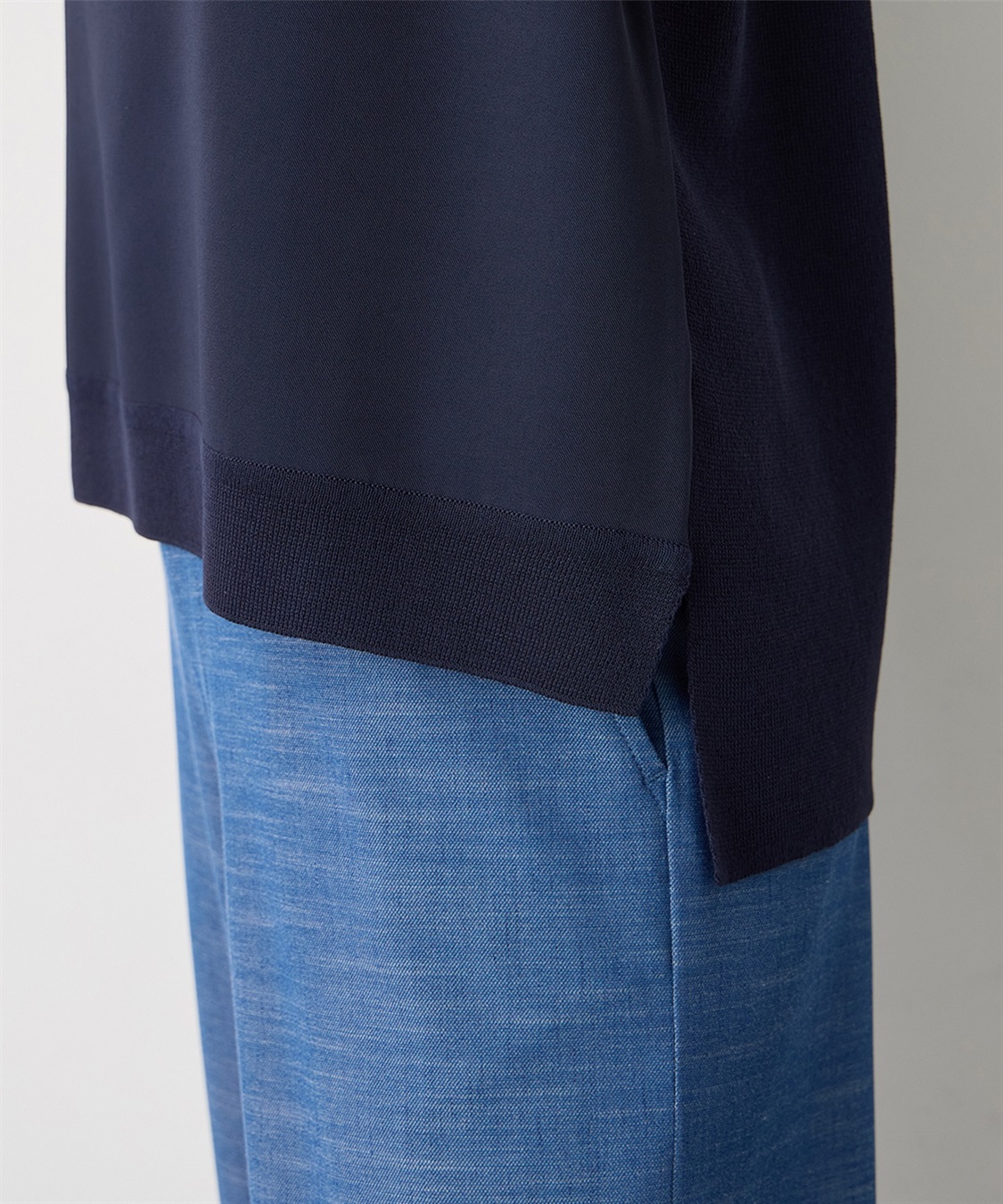 A/C DESIGN BY ALPHA CUBIC フロント切替ニットプルオーバー_sub_12