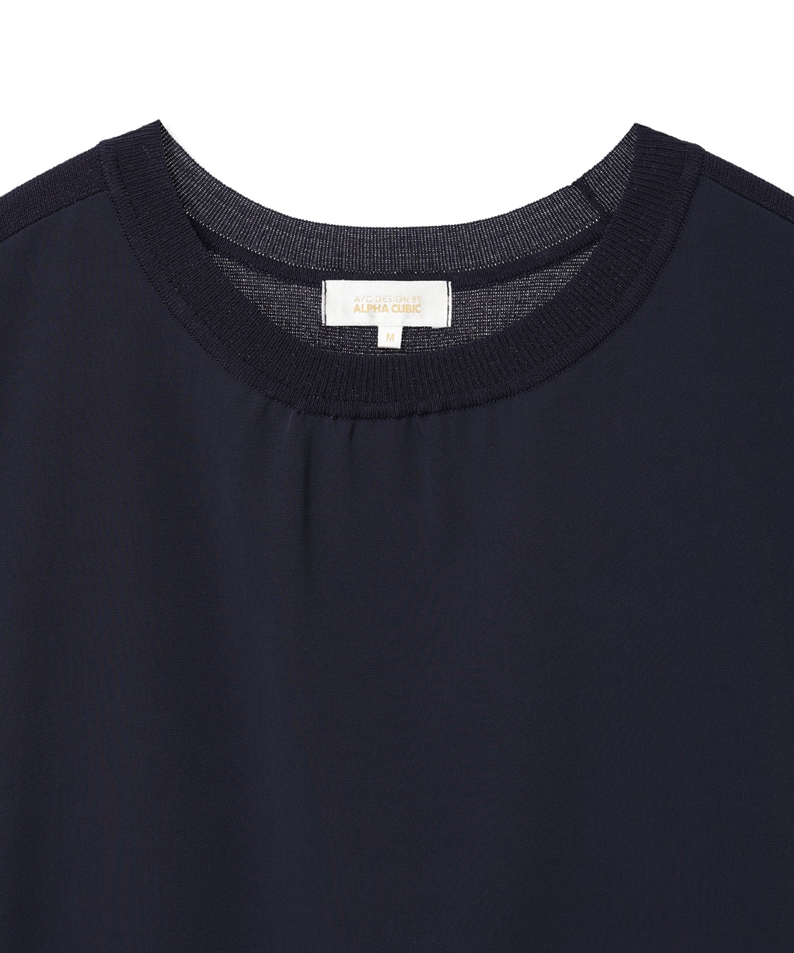 A/C DESIGN BY ALPHA CUBIC フロント切替ニットプルオーバー_sub_15