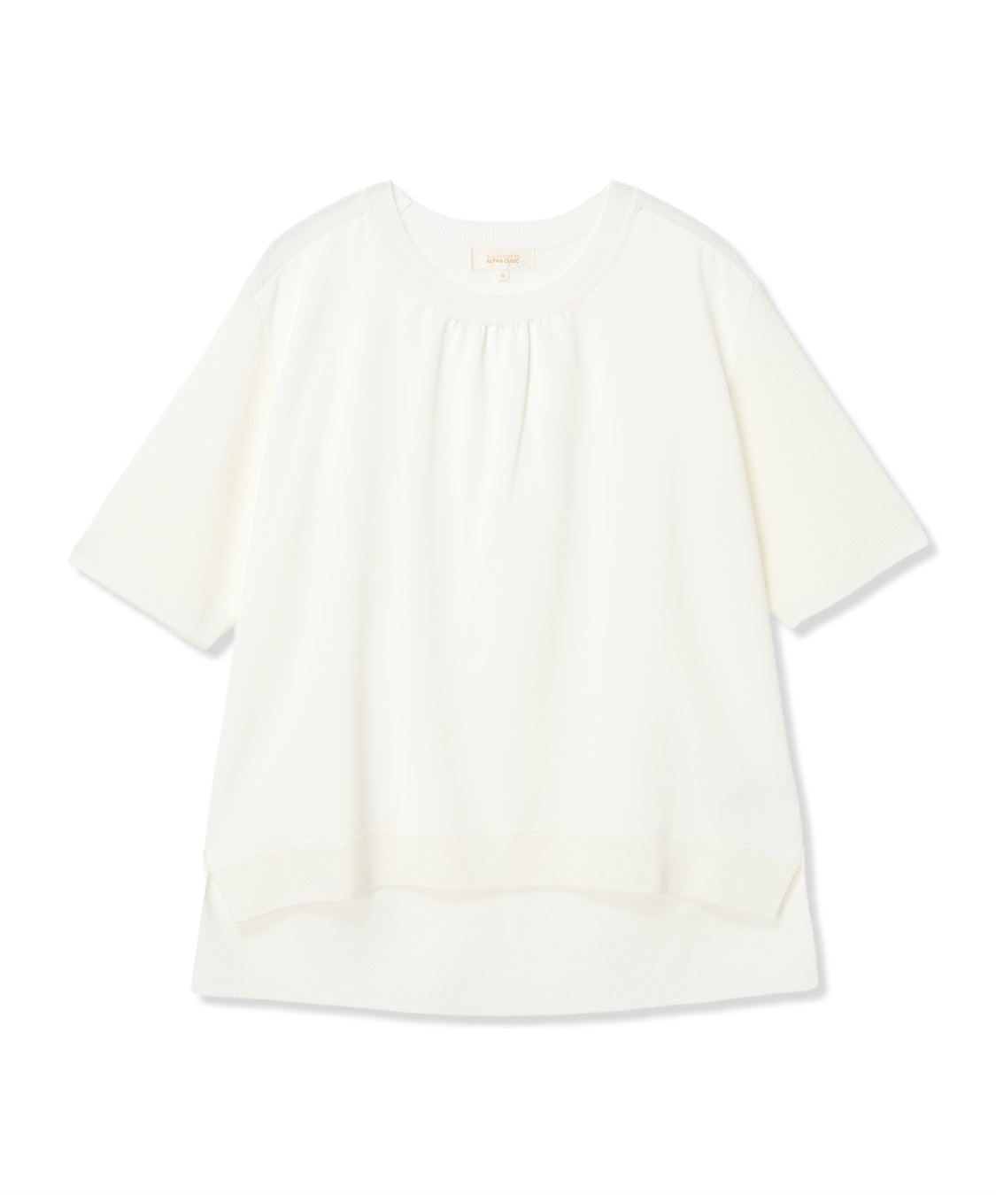 A/C DESIGN BY ALPHA CUBIC フロント切替ニットプルオーバー_sub_20