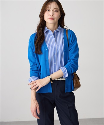 A/C DESIGN BY ALPHA CUBIC Vネックカーディガン_subthumb_1