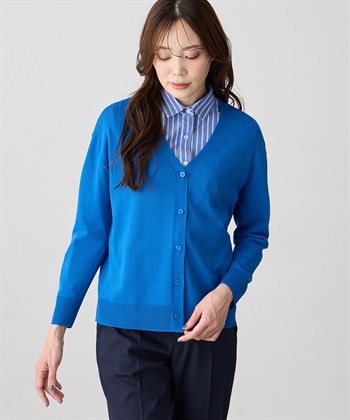 A/C DESIGN BY ALPHA CUBIC Vネックカーディガン_subthumb_4