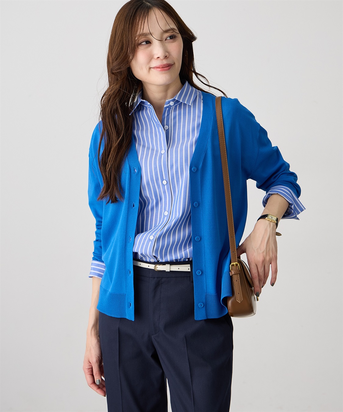 A/C DESIGN BY ALPHA CUBIC Vネックカーディガン_sub_11