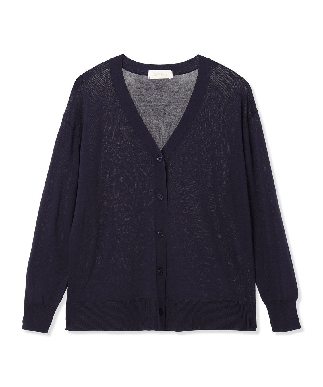 A/C DESIGN BY ALPHA CUBIC Vネックカーディガン_sub_22