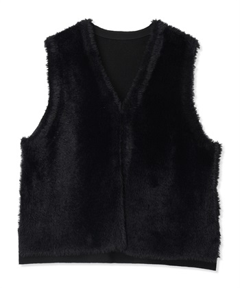 A/C DESIGN BY ALPHA CUBIC フェイクファーニットベスト_subthumb_26