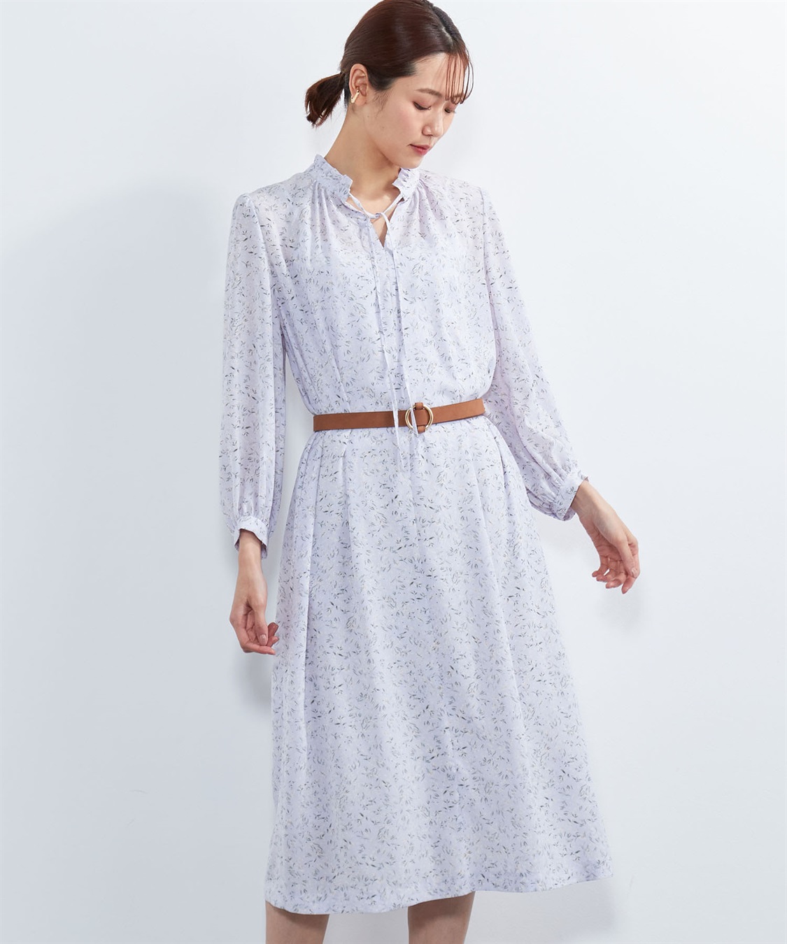 A/C DESIGN BY ALPHA CUBIC 小花柄ワンピース_sub_1