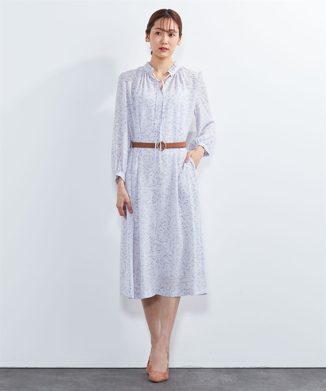 A/C DESIGN BY ALPHA CUBIC 小花柄ワンピース_sub_10