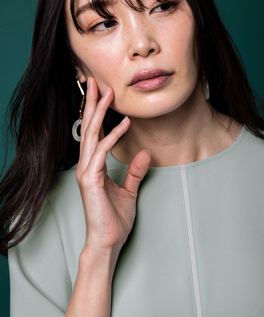 A/C DESIGN BY ALPHA CUBIC カラーラインパイピングブラウス_sub_14