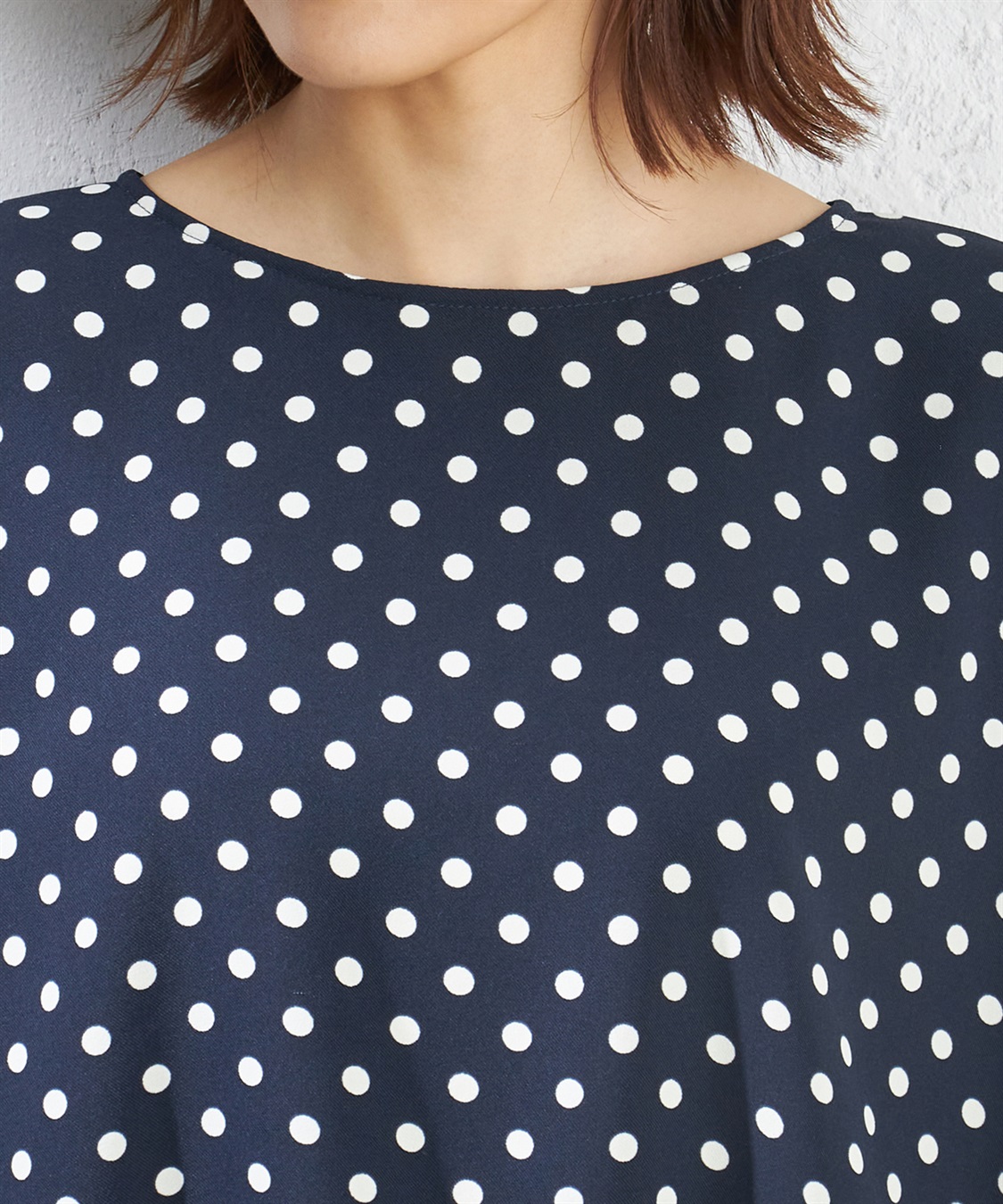 A/C DESIGN BY ALPHA CUBIC シャーリングドルマンブラウス_sub_4