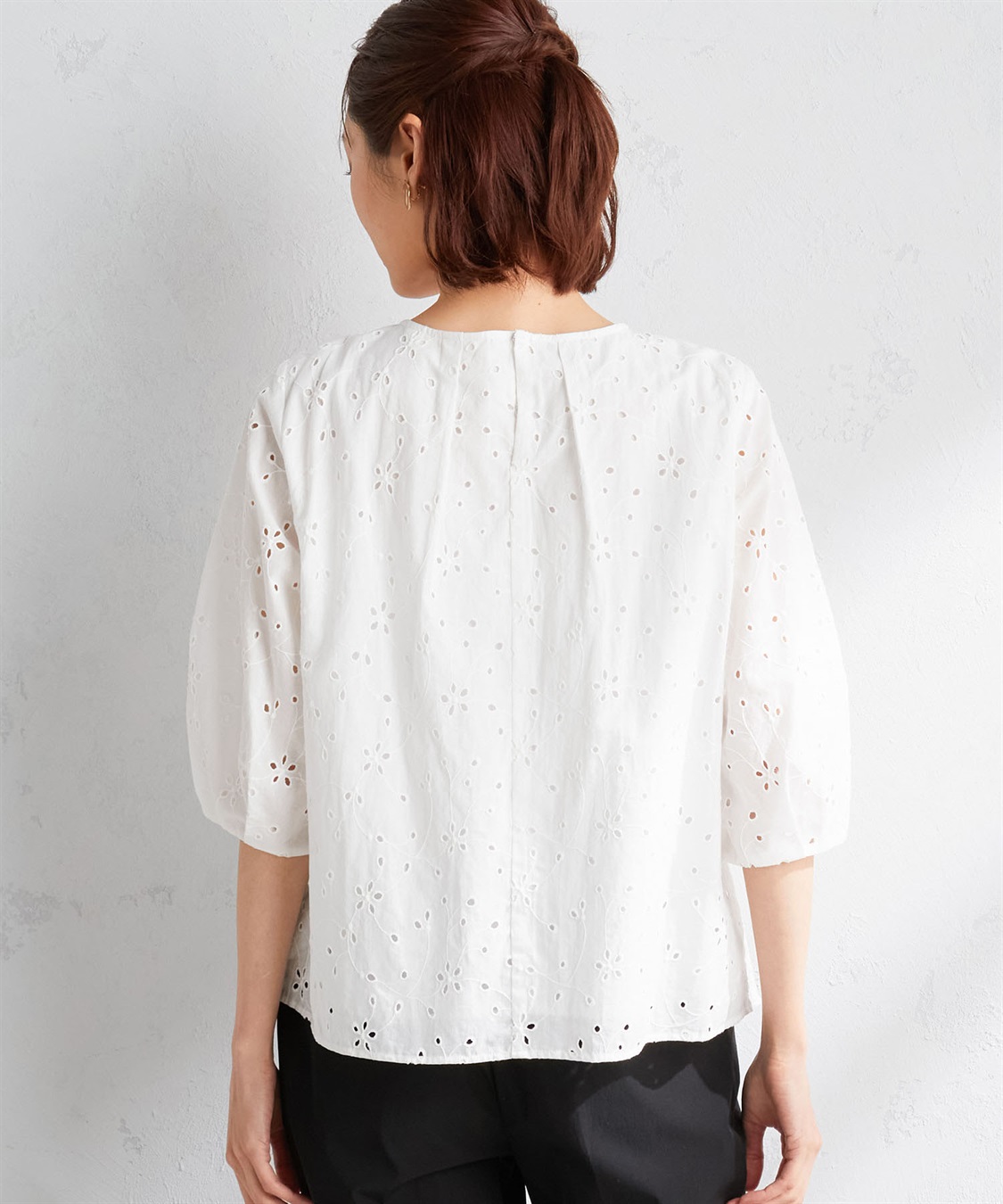 A/C DESIGN BY ALPHA CUBIC 総刺しゅうブラウス_sub_3
