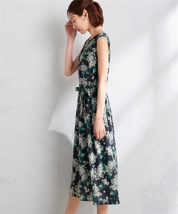 リバティプリントワンピース A C Design By Alpha Cubic クロスプラス公式通販サイト