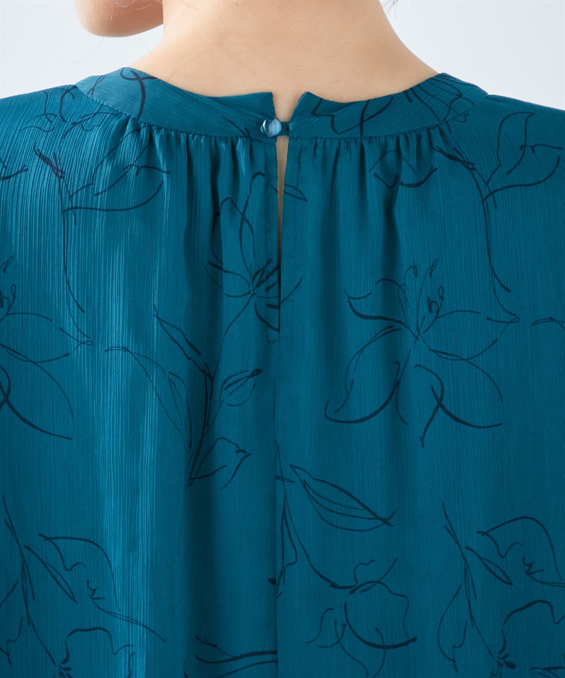 A/C DESIGN BY ALPHA CUBIC 楊柳シフォンブラウス_sub_3