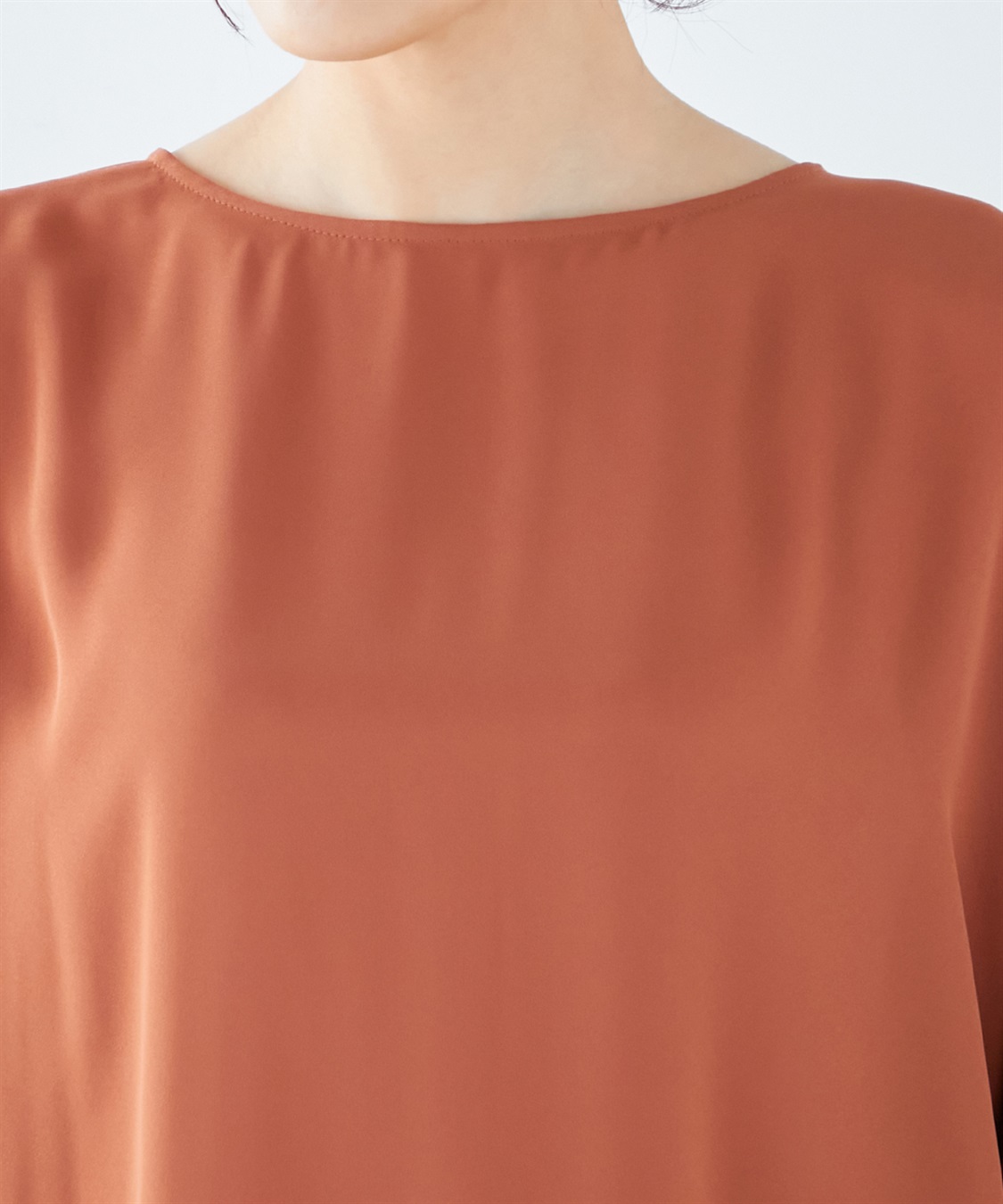 A/C DESIGN BY ALPHA CUBIC ジョーゼットブラウス_sub_3