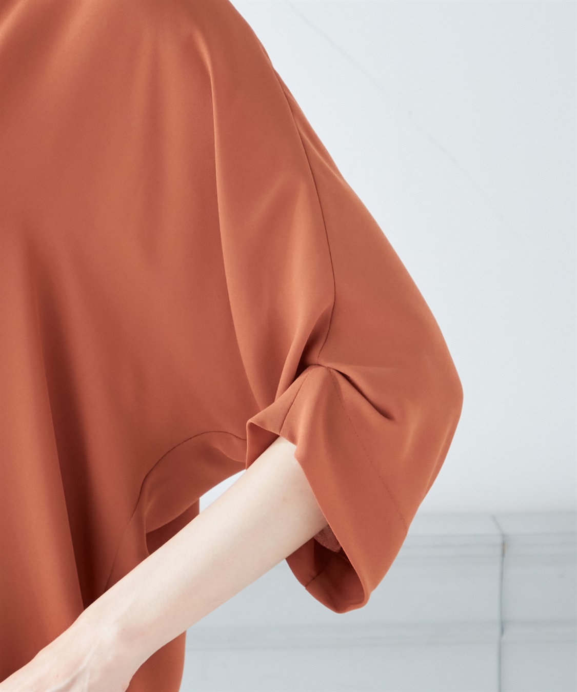 A/C DESIGN BY ALPHA CUBIC ジョーゼットブラウス_sub_5