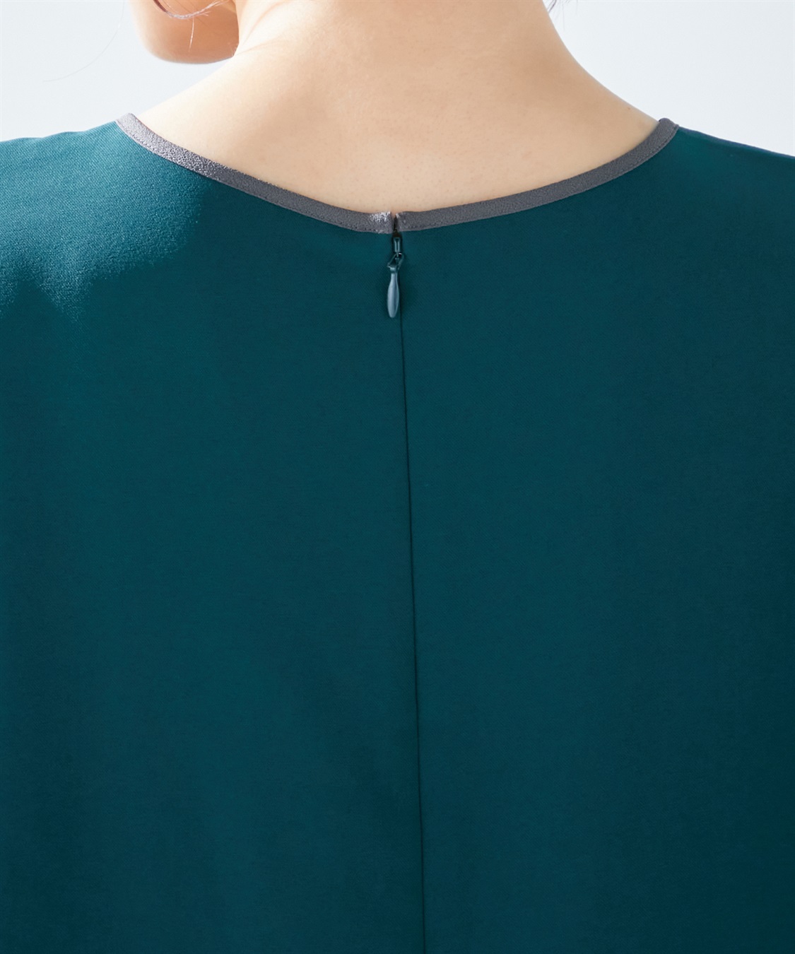 A/C DESIGN BY ALPHA CUBIC 【接触冷感】配色パイピングブラウス_sub_5