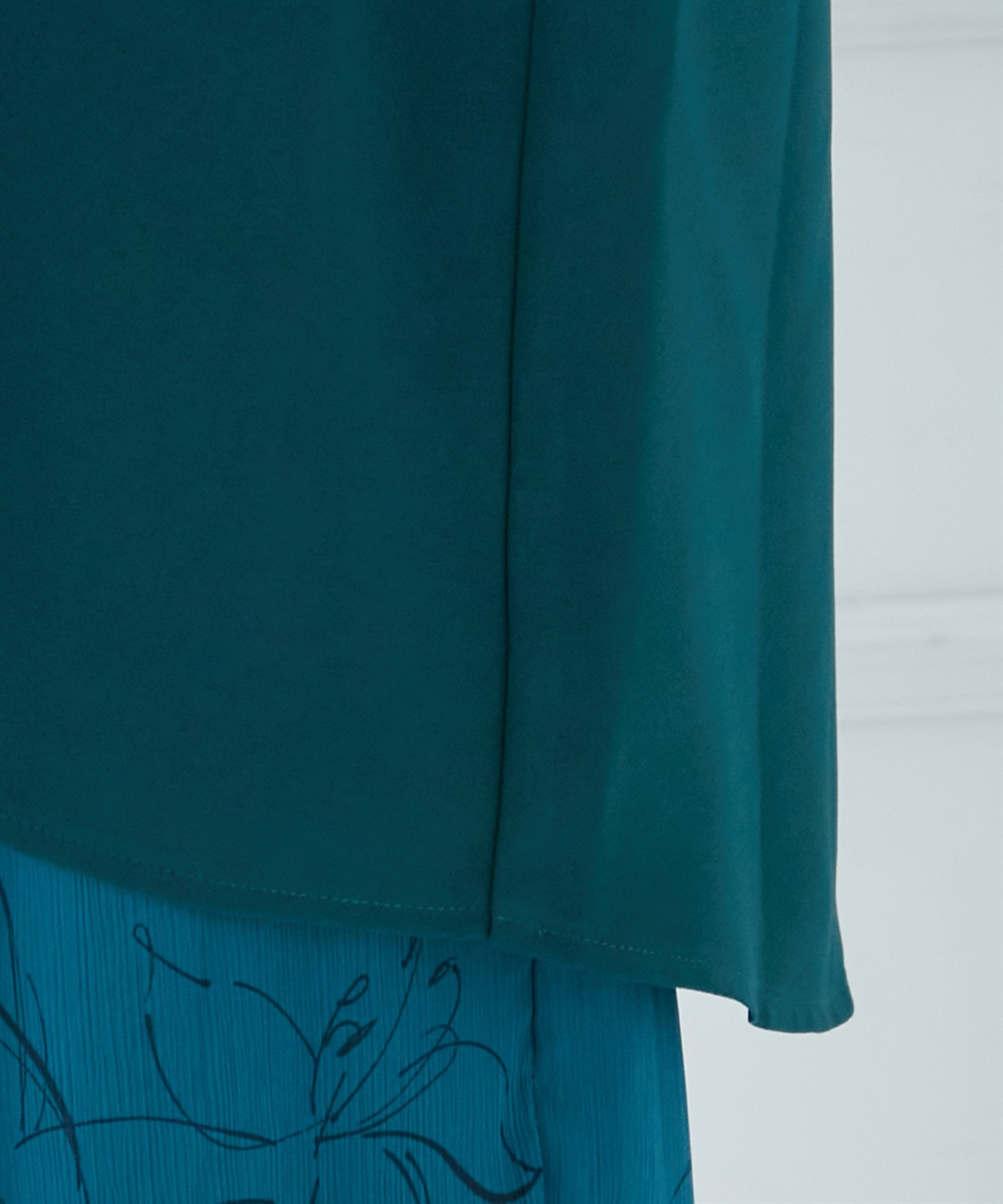 A/C DESIGN BY ALPHA CUBIC 【接触冷感】配色パイピングブラウス_sub_7