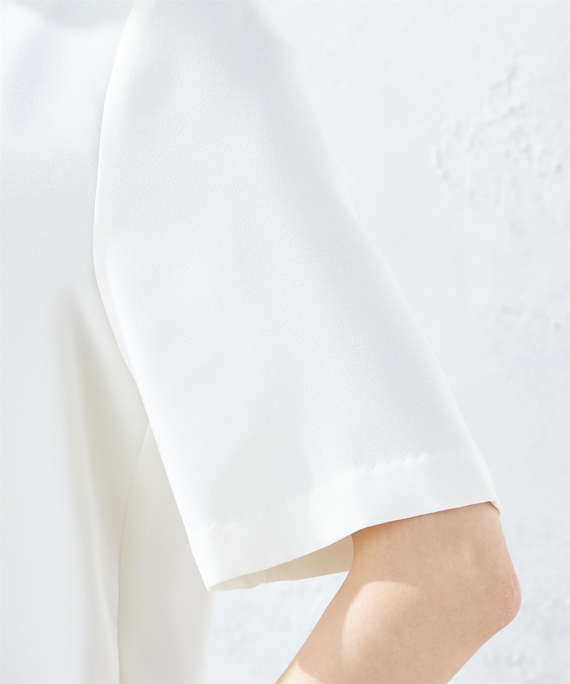 A/C DESIGN BY ALPHA CUBIC 【接触冷感】配色ラインブラウス_sub_5