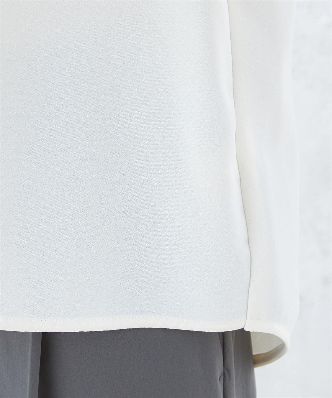 A/C DESIGN BY ALPHA CUBIC 【接触冷感】配色ラインブラウス_sub_6