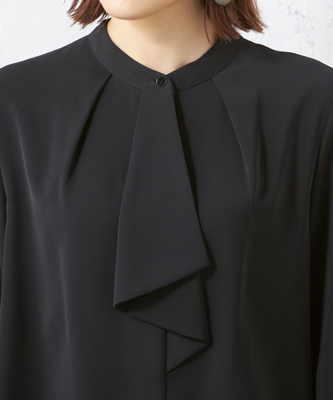 A/C DESIGN BY ALPHA CUBIC ラッフルタイブラウス_sub_3