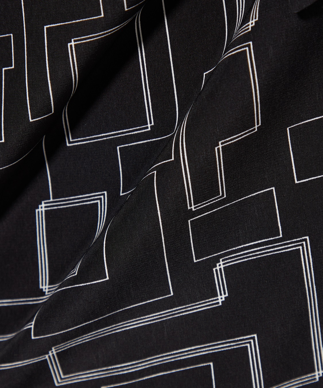 A/C DESIGN BY ALPHA CUBIC 幾何プリントボウタイブラウス_sub_7