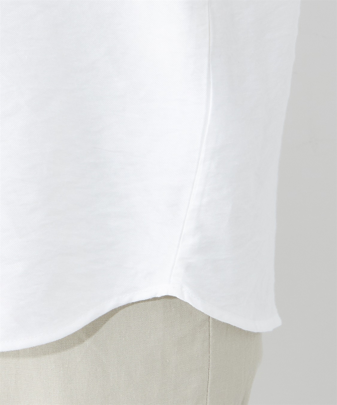 A/C DESIGN BY ALPHA CUBIC リネンブレンドスキッパーブラウス_sub_6