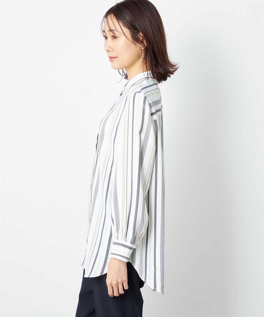 A/C DESIGN BY ALPHA CUBIC ロングシャツ_sub_2