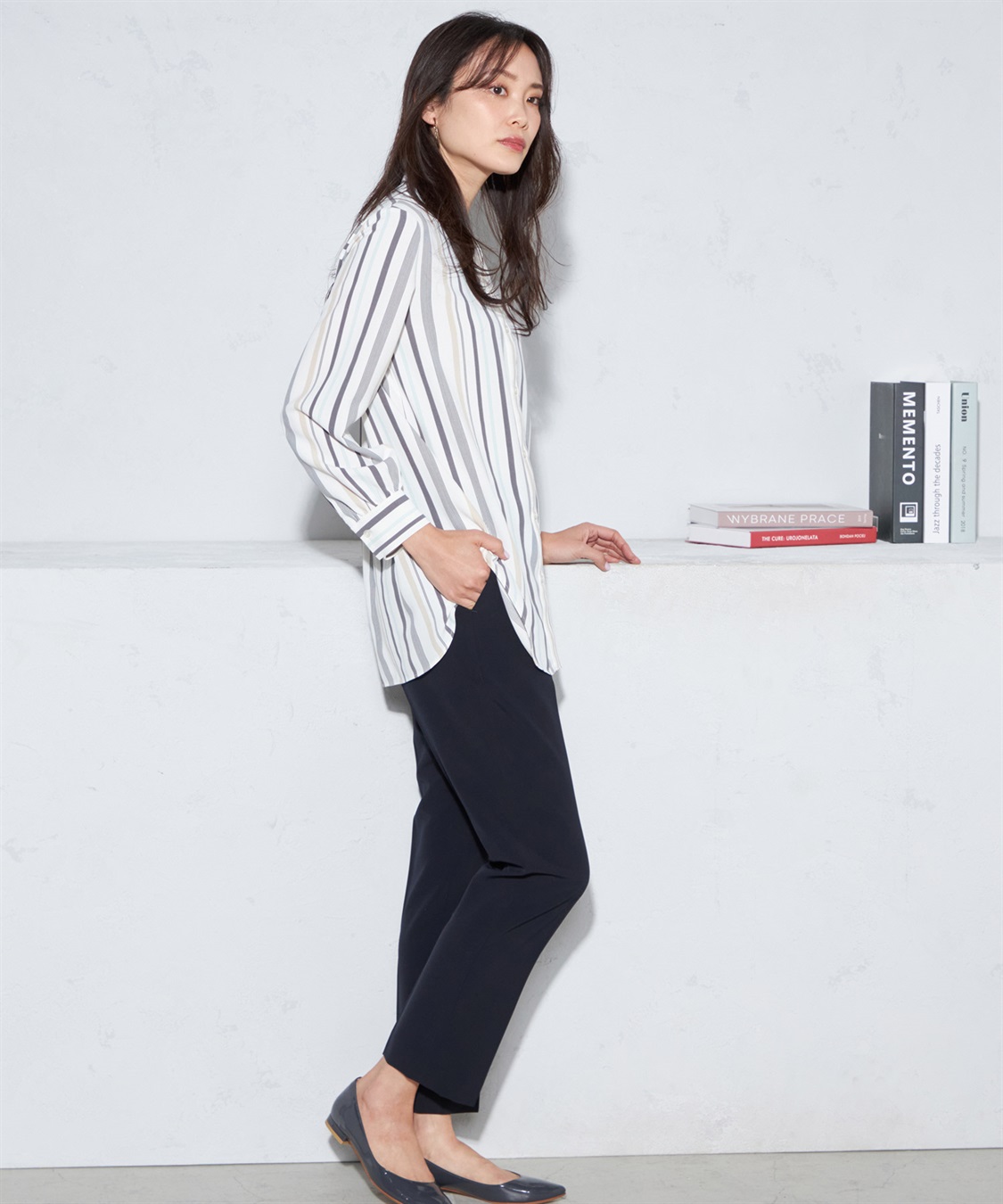 A/C DESIGN BY ALPHA CUBIC ロングシャツ_sub_10