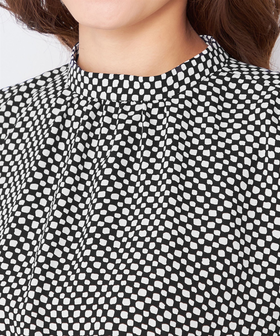 A/C DESIGN BY ALPHA CUBIC シャーリングドルマンブラウス_sub_5