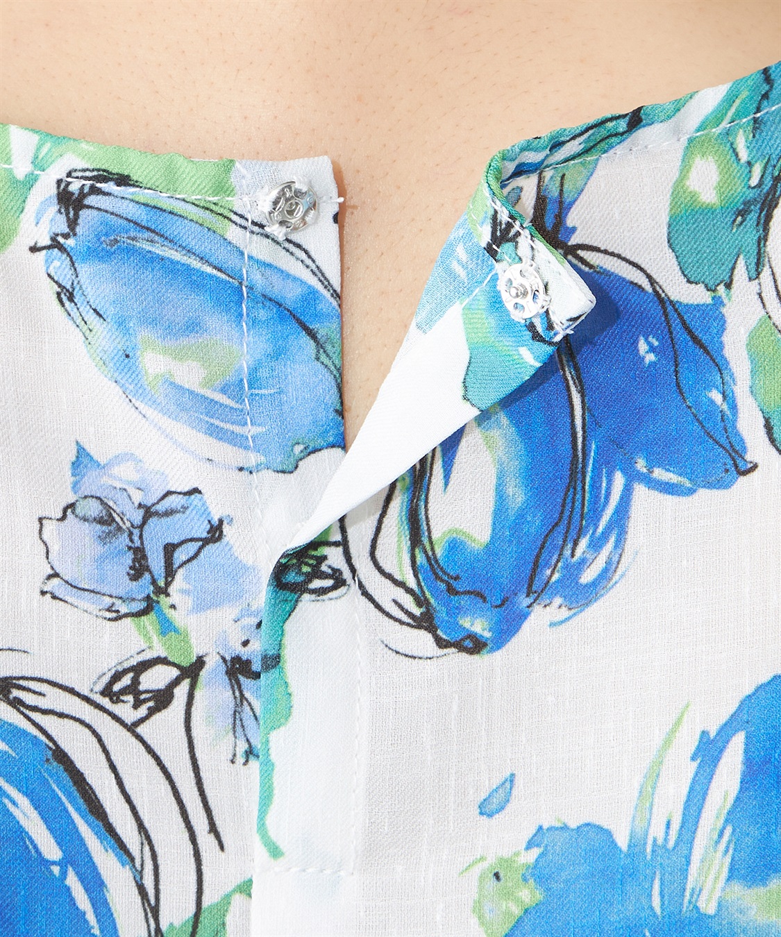 A/C DESIGN BY ALPHA CUBIC チューリッププリントブラウス_sub_4