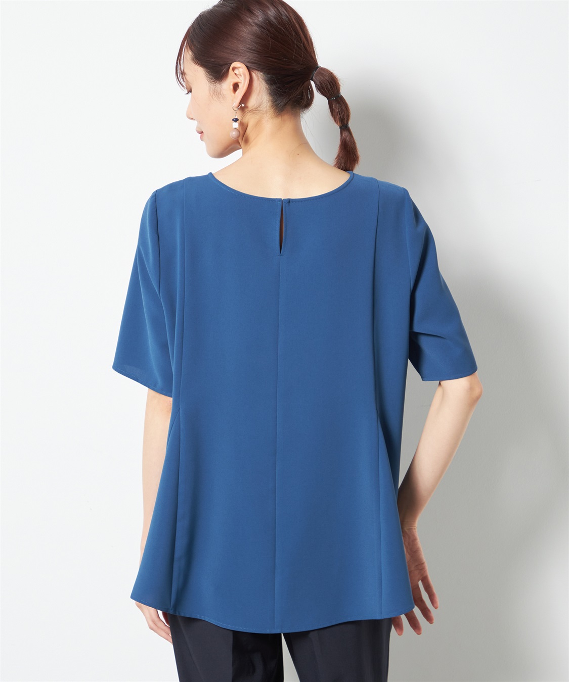 A/C DESIGN BY ALPHA CUBIC 【接触冷感】チュニックブラウス_sub_2