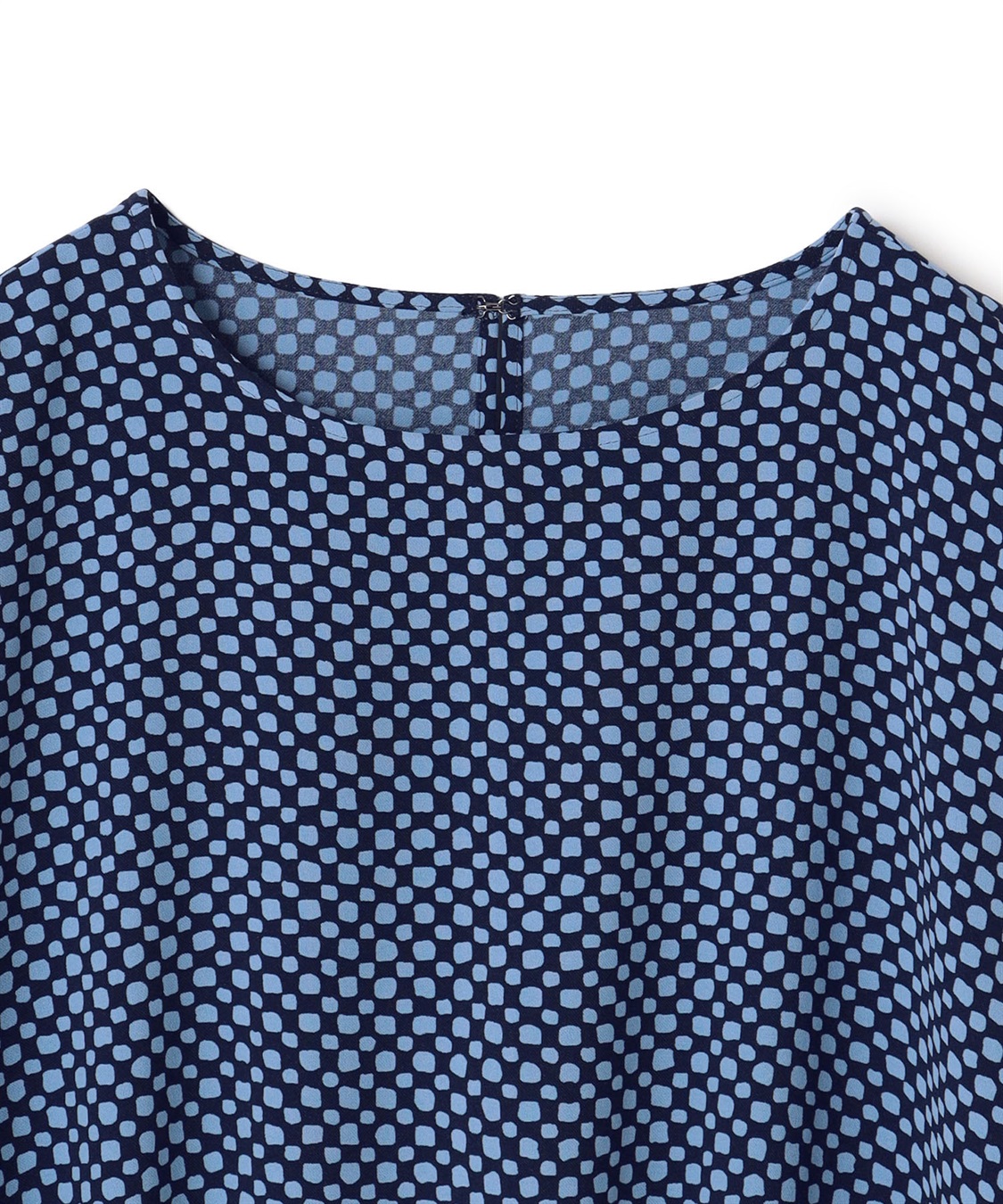 A/C DESIGN BY ALPHA CUBIC 【接触冷感】シャーリングドルマンブラウス_sub_4