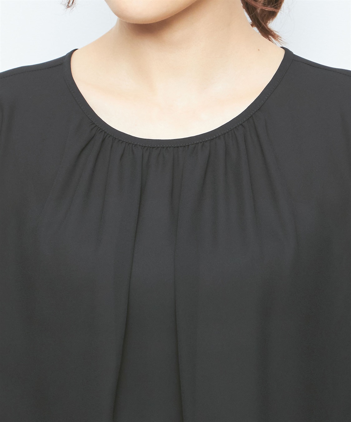 A/C DESIGN BY ALPHA CUBIC ジョーゼットプリントブラウス_sub_3