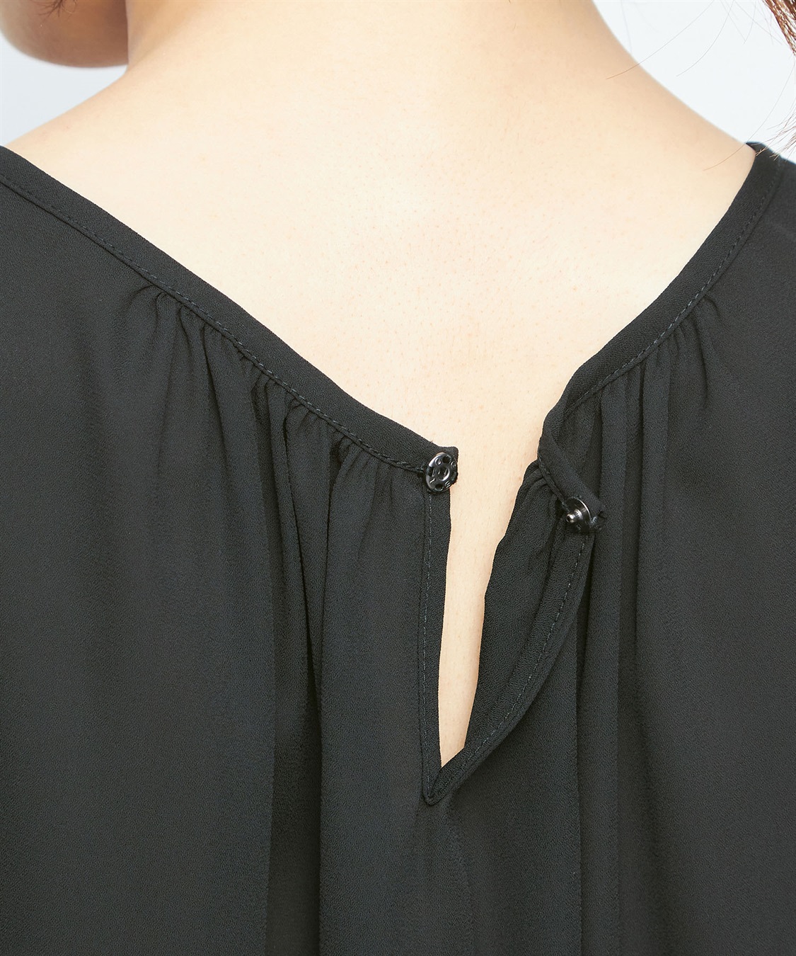 A/C DESIGN BY ALPHA CUBIC ジョーゼットプリントブラウス_sub_4