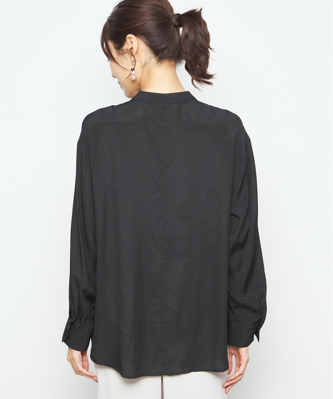 A/C DESIGN BY ALPHA CUBIC シアーシャツ_sub_2