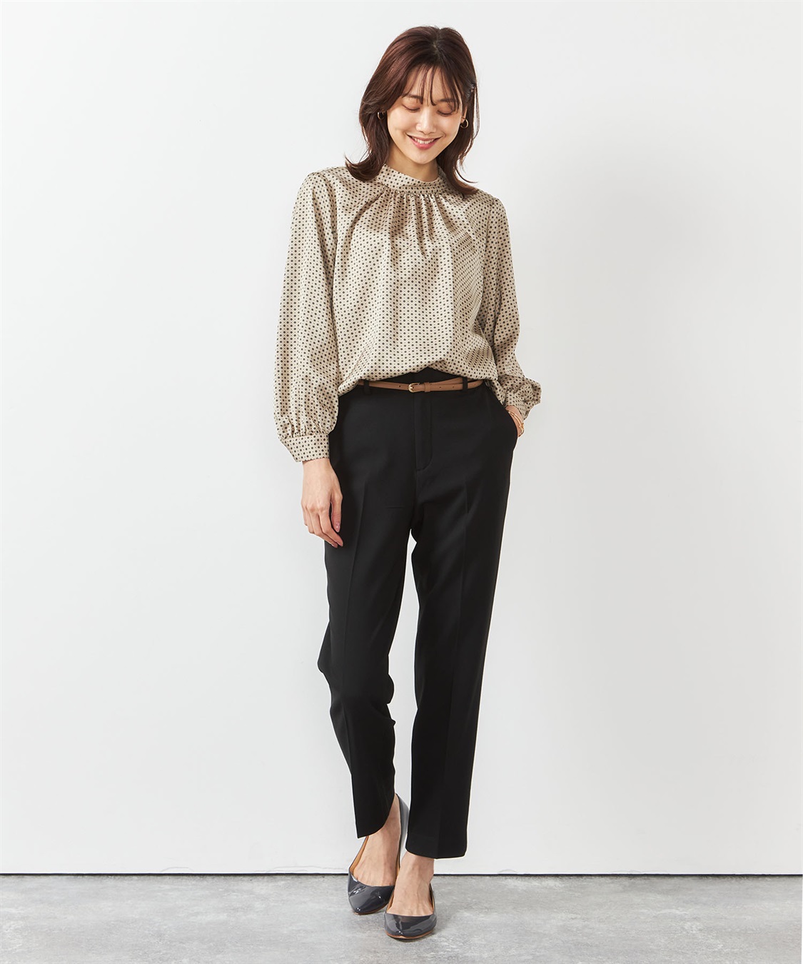 ＊美品＊beautiful people STUDIOUS コブラ ベルト F logo jacquard buckle belt – beautiful people online store