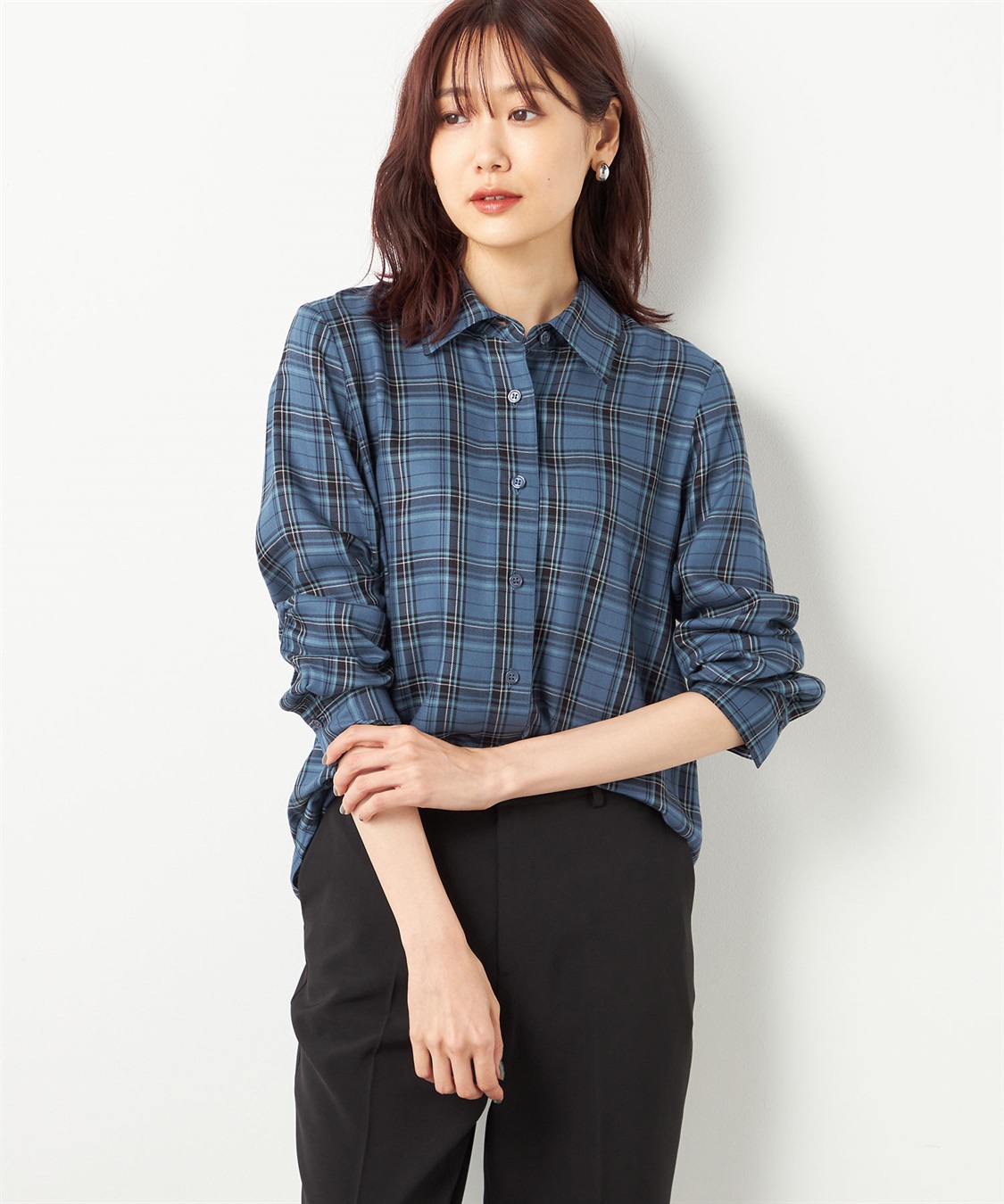 A/C DESIGN BY ALPHA CUBIC チェックシャツ_sub_1